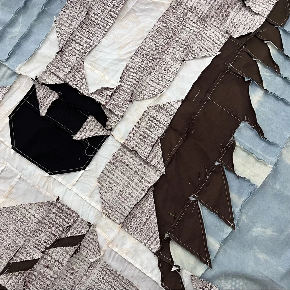 Handmade Original horse Baby Quilt Top 47x47